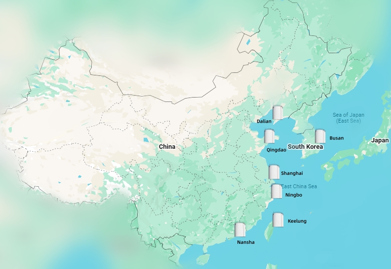 ASIA Map