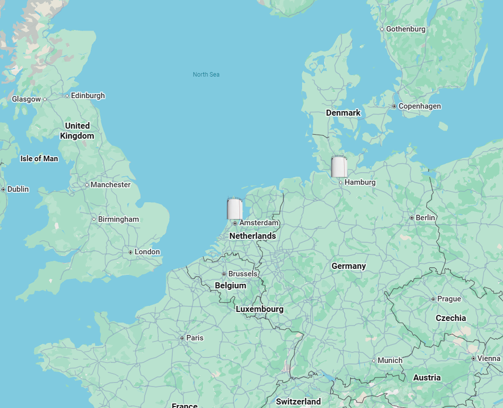 EUROPE Map